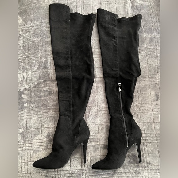 Charles by Charles David over the knee suede boots (BNIB) - Picture 1 of 4